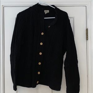 L.L. Bean button down sweater